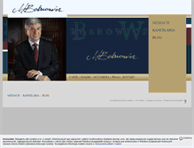 Tablet Screenshot of bobrowicz.pl